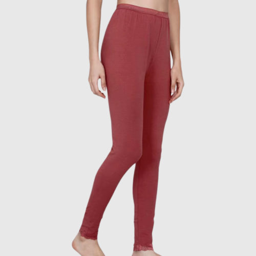 High Waist Leggings (Red) - Mei Stylish